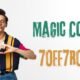 Magic Code: 7OFF7ROO