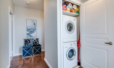 modern laundry room