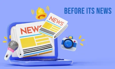 before its news