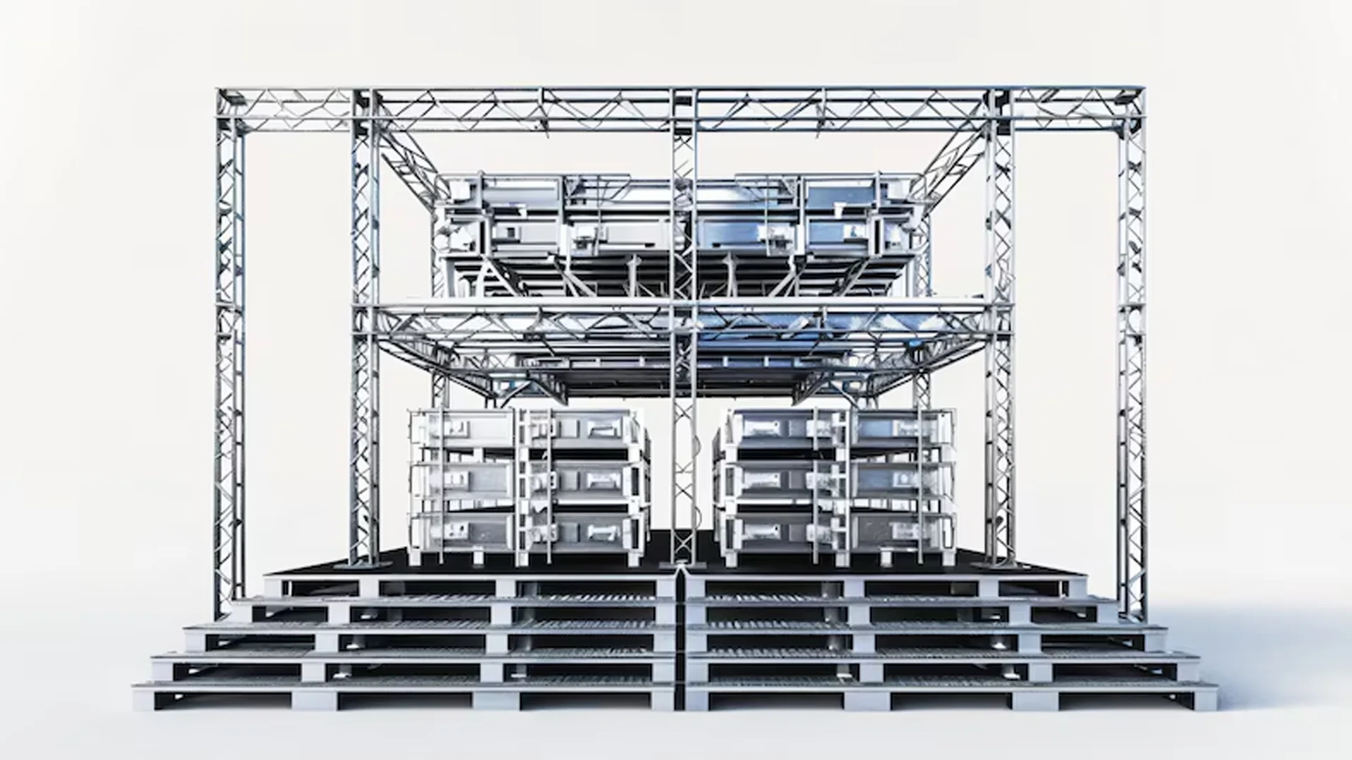 stage platform lift with slinky