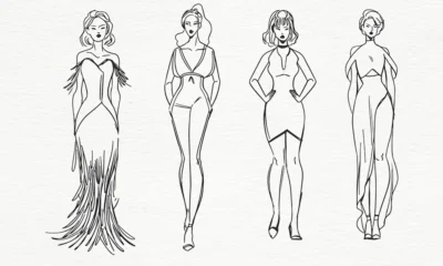 how to draw female figure