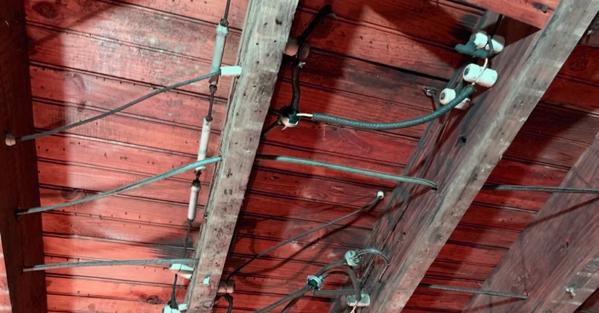 knob and tube wiring